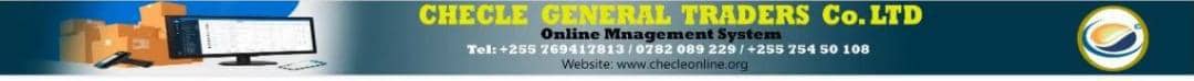 Checle Online Management System Header